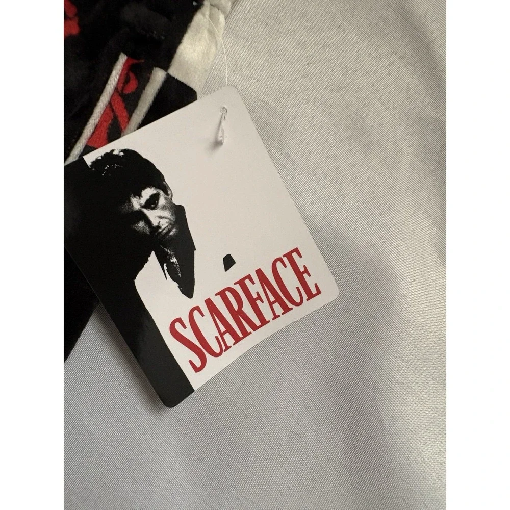 NEW Scarface Lounging Pajama Pants Size Medium Scarface Pajama Scarface Pants